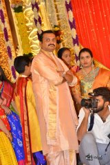 Celebs at Bandla Ganesh Brothers Daughter Ashritha Wedding Photos